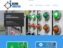 Tablet Screenshot of olivoindustrial.com